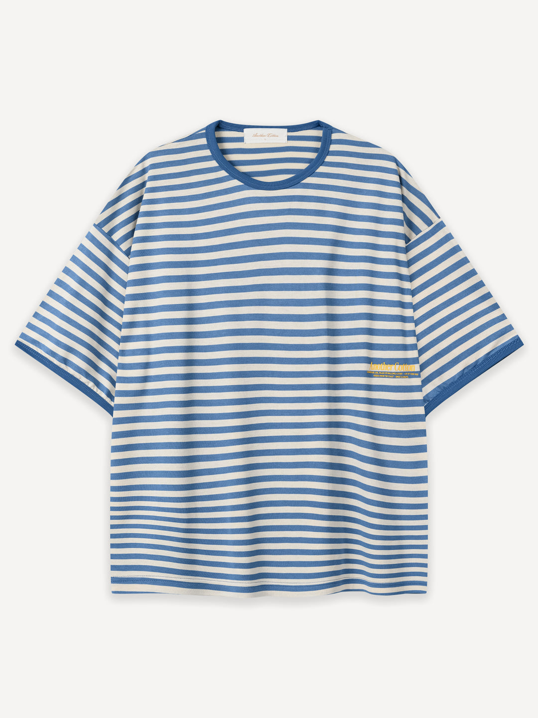 Another Striped T-Shirt — Blue Striped