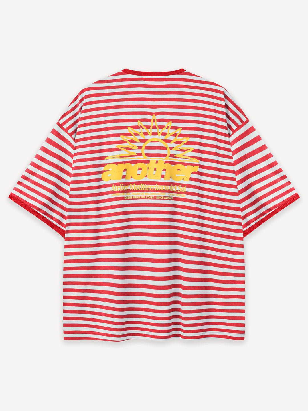 Another Striped T-Shirt — Red Striped