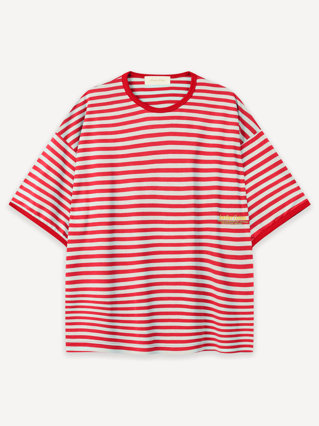 Another Striped T-Shirt — Red Striped