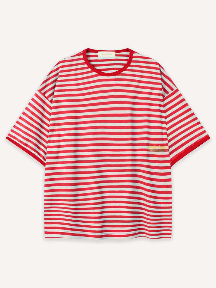 Another Striped T-Shirt — Red Striped