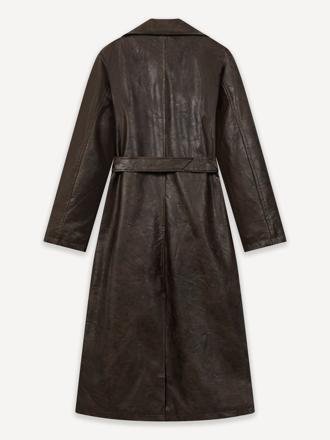 Another Vegan Leather Trench Coat Women
