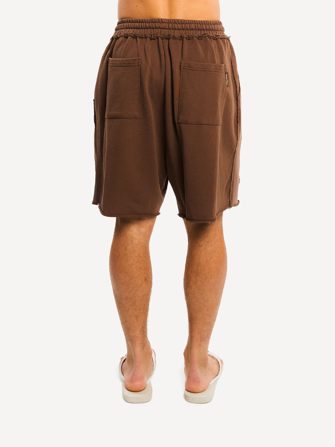 Another Vintage Patch Shorts — Washed Brown