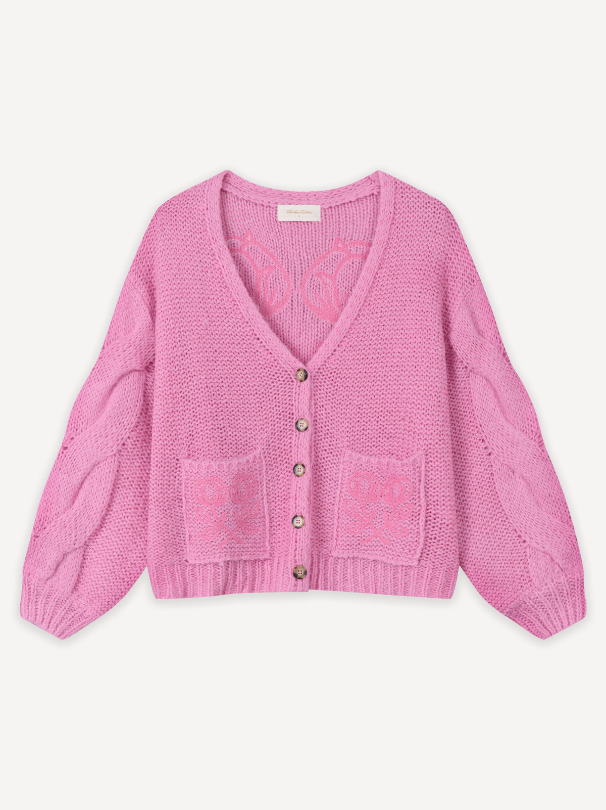 Another WMN Knit Cardigan – Blush Pink