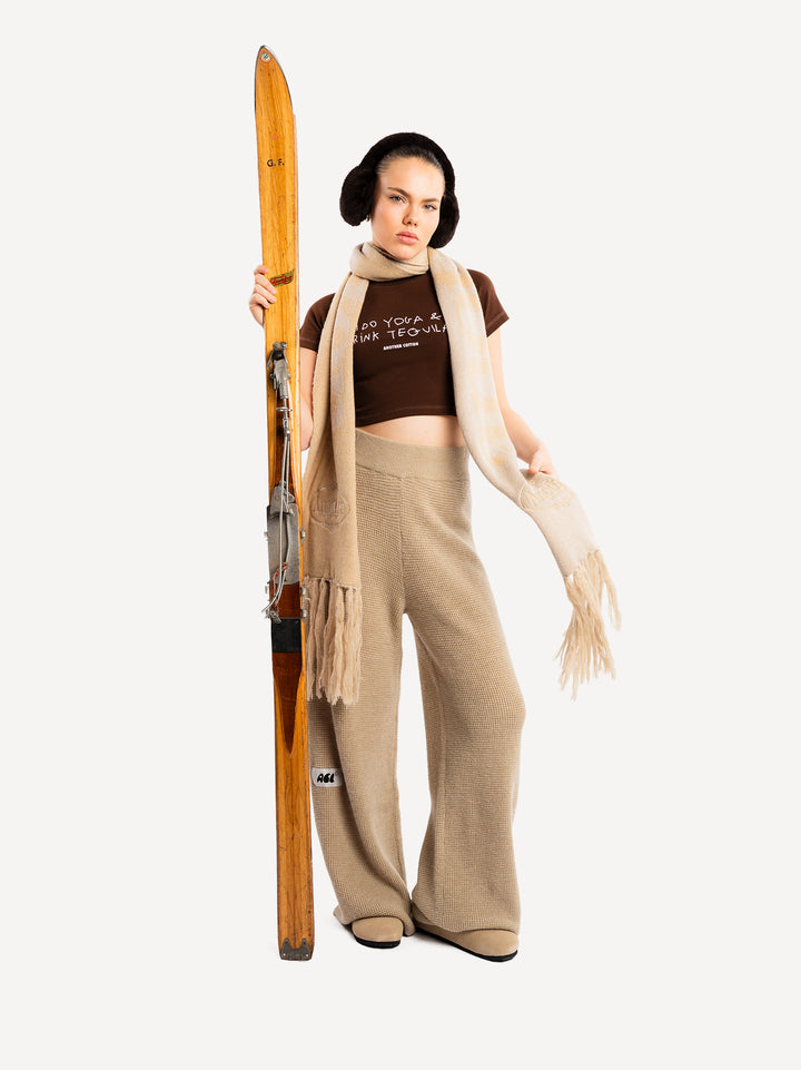 Another Wide Leg Knit Pant Women