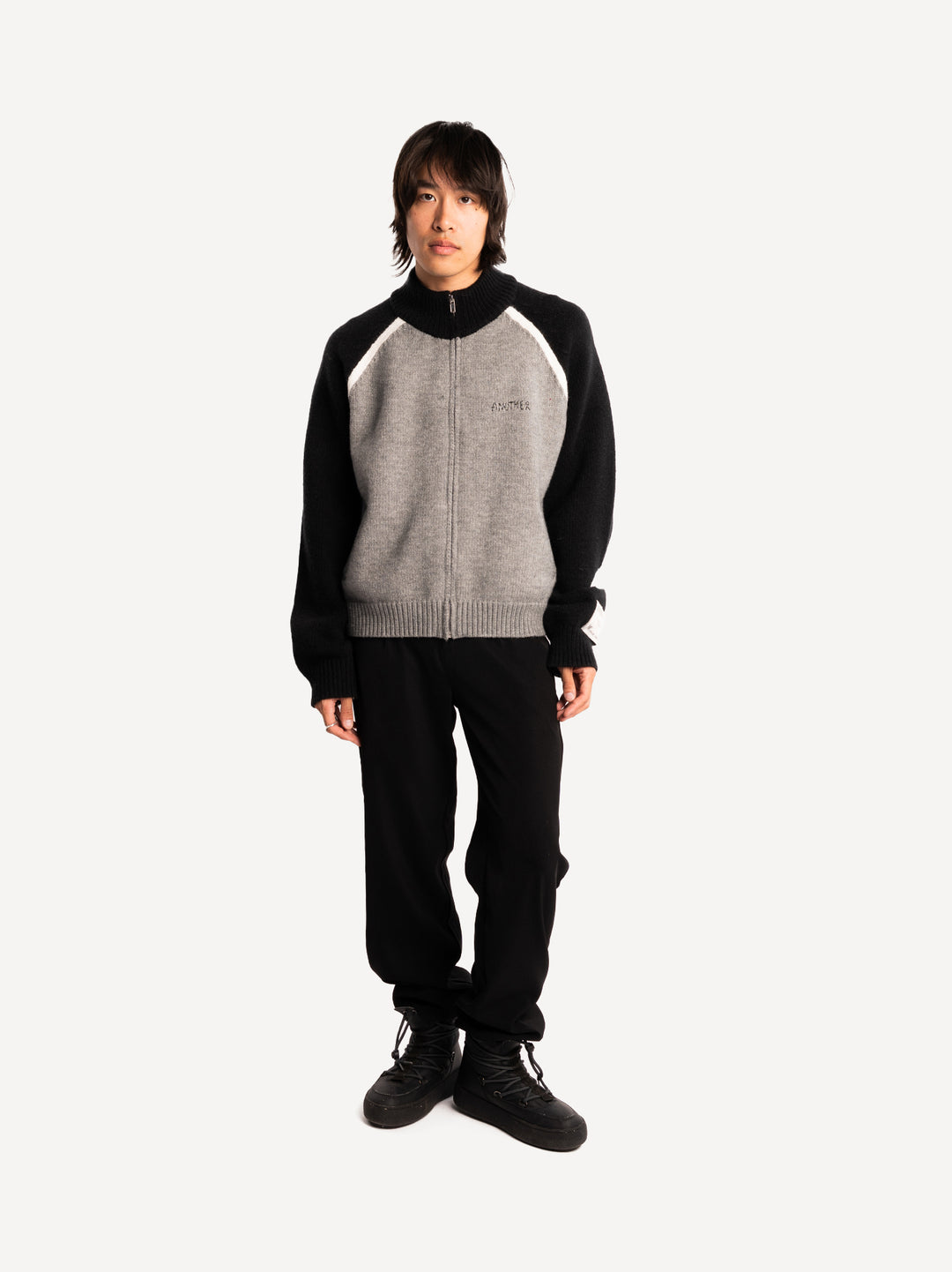 Another Zip Knit Cardigan