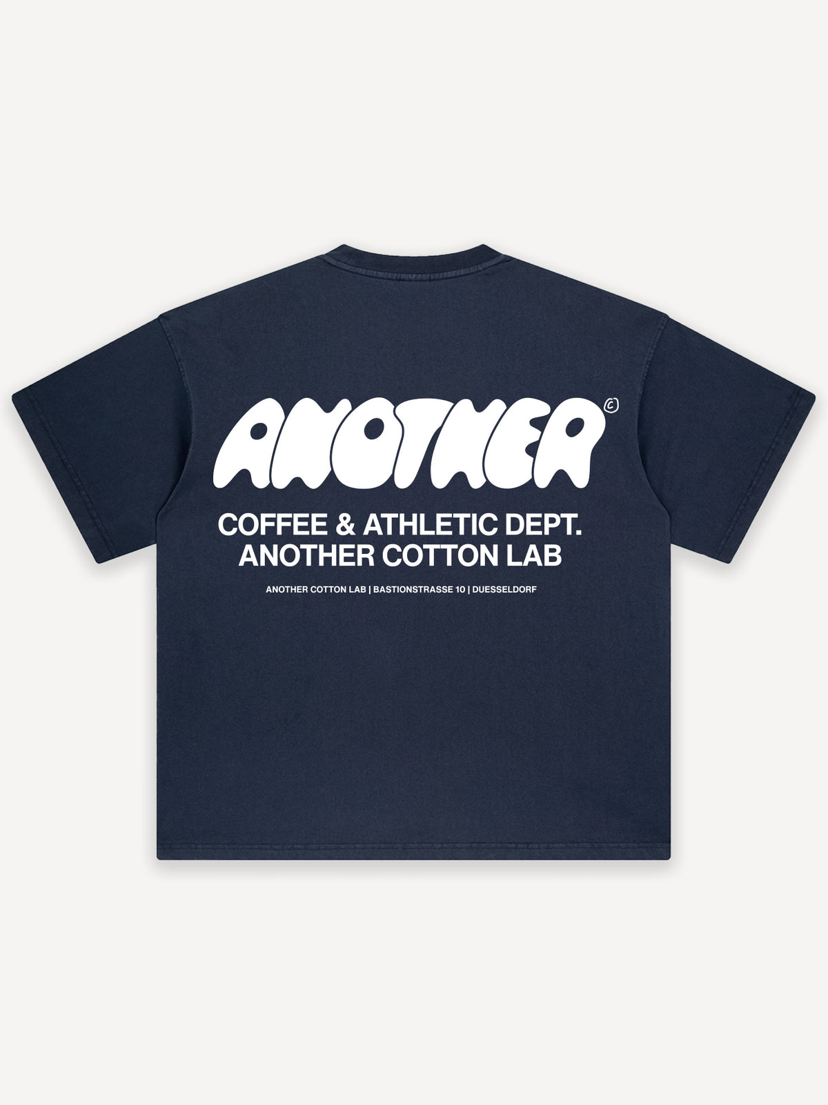 Another Coffee & Athletic Dept. Oversized T-Shirt – Washed Navy