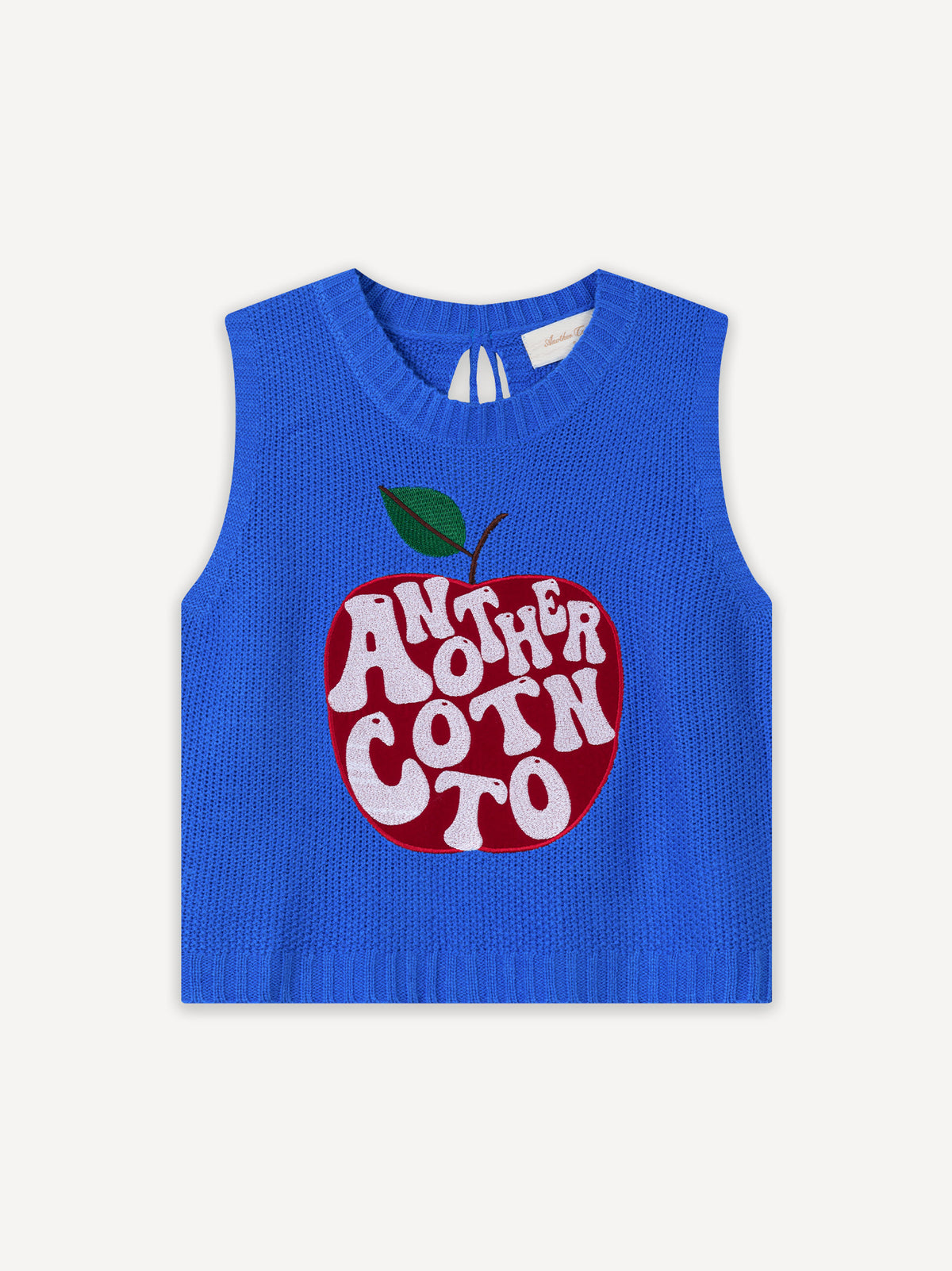 Apple WMN Knit Vest – Blue