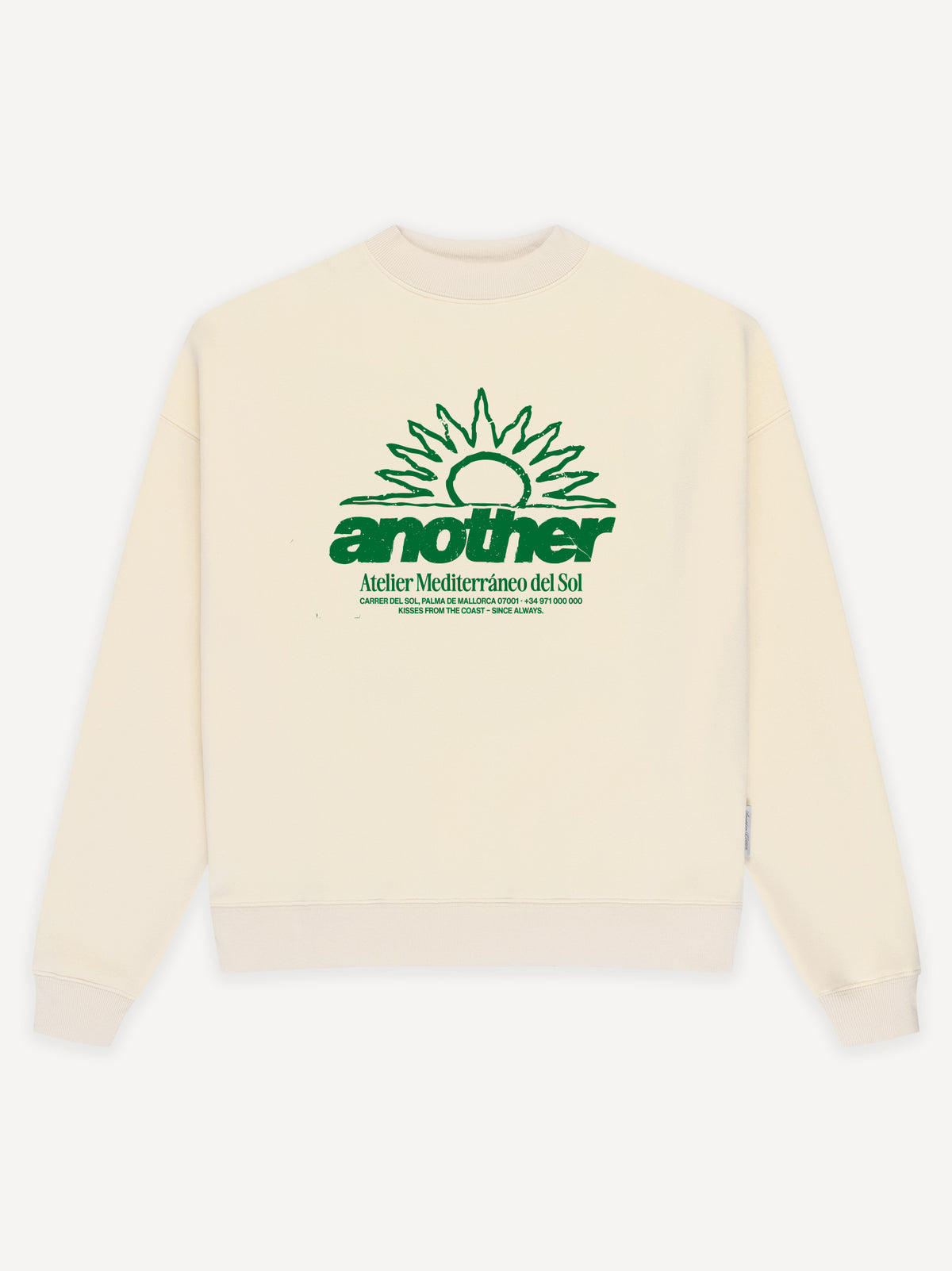 Atelier Mediterraneo Sweatshirt – Off White