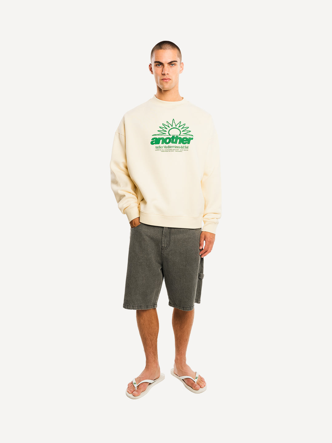 Atelier Mediterraneo Sweatshirt — Yellow