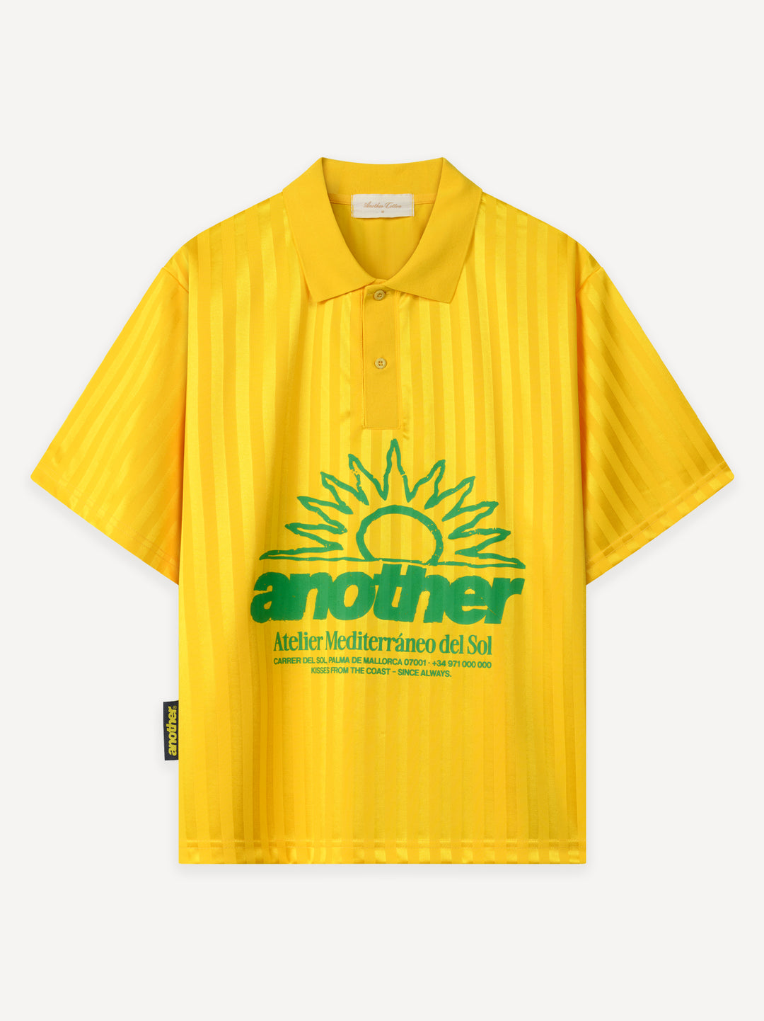 Atelier Mediterraneo Soccer Jersey — Yellow