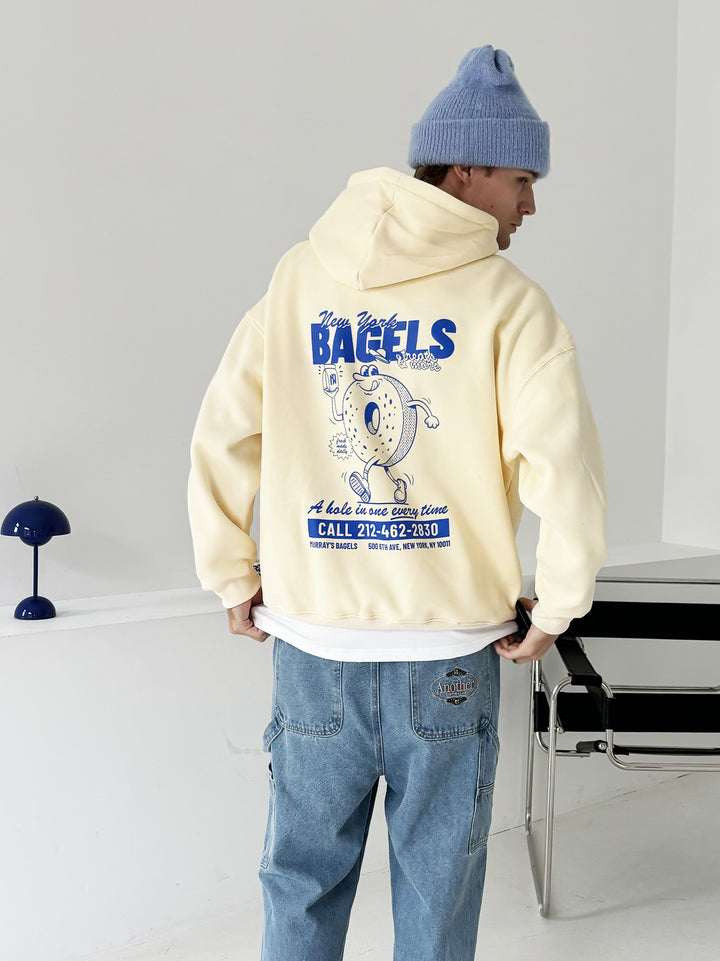 New York Bagel Oversized Hoodie