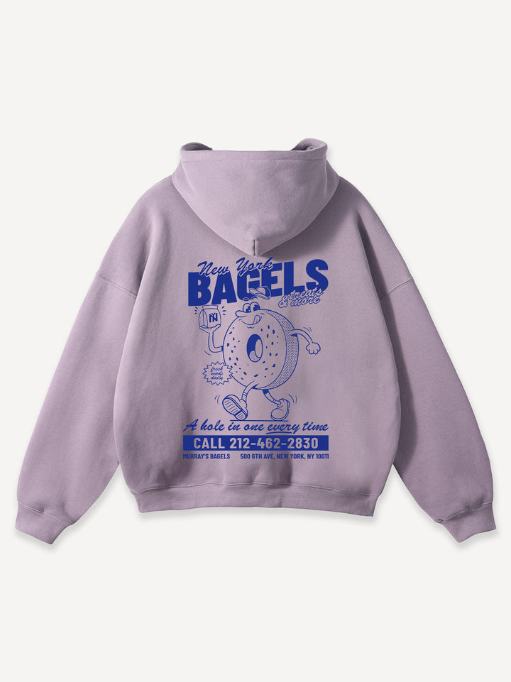 New York Bagel Oversized Hoodie