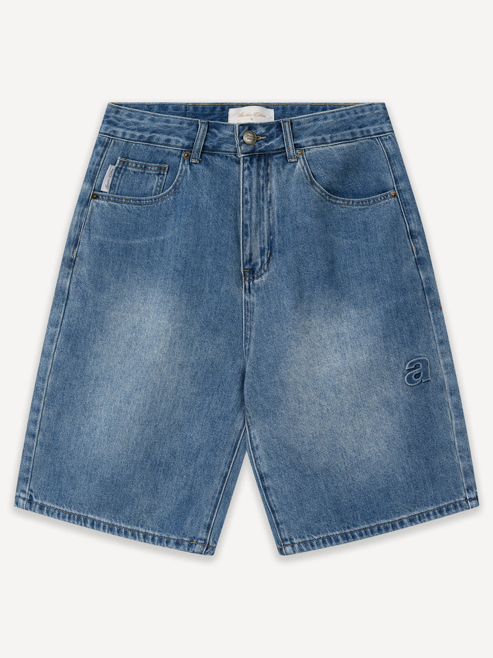 ACL Five Pocket Denim Shorts — Dark Blue
