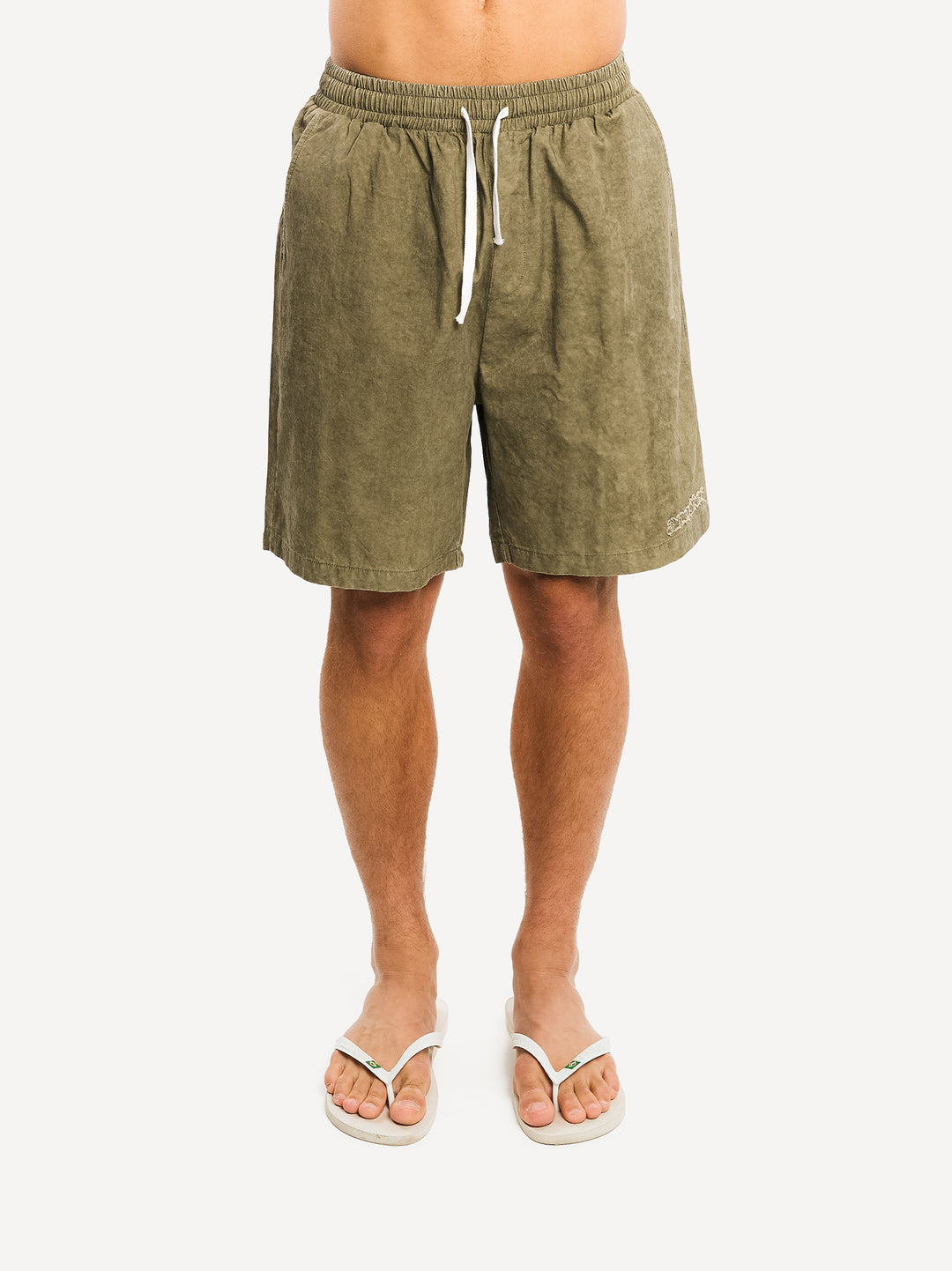 Essential Swim Short — Cashmere Khaki