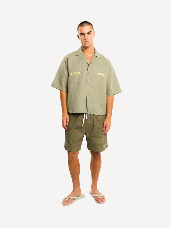 Essential Swim Short — Cashmere Khaki