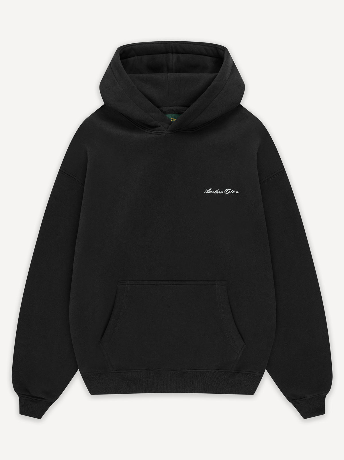 Basic Boxy Fit 380gsm Hoodie – Black