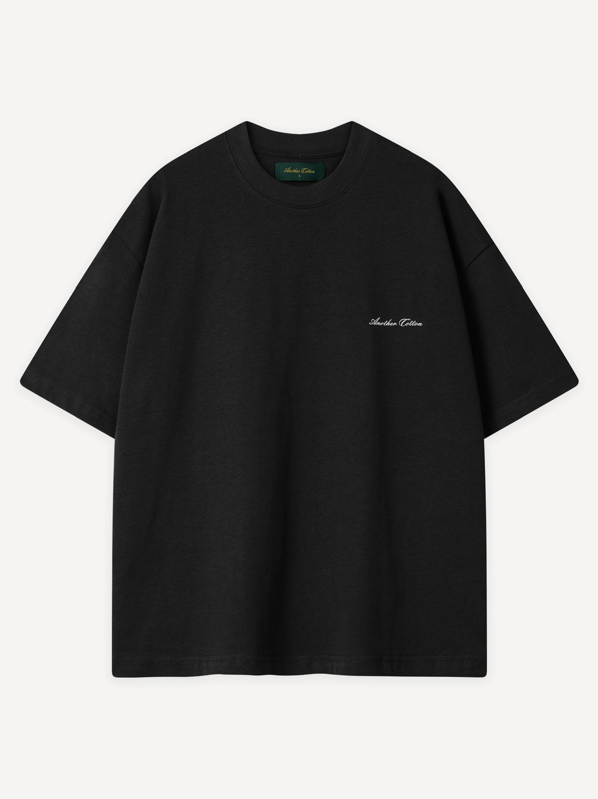 Basic Boxy Fit 230gsm T-Shirt – Black
