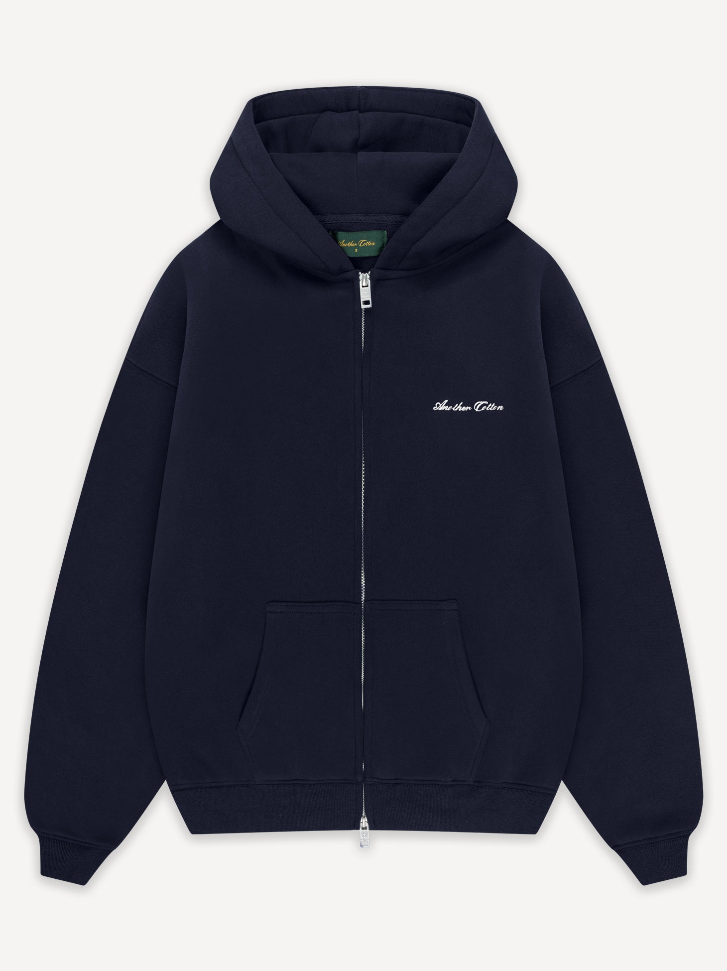 Basic Boxy Fit 380gsm Zip Hoodie – AnotherCottonLab