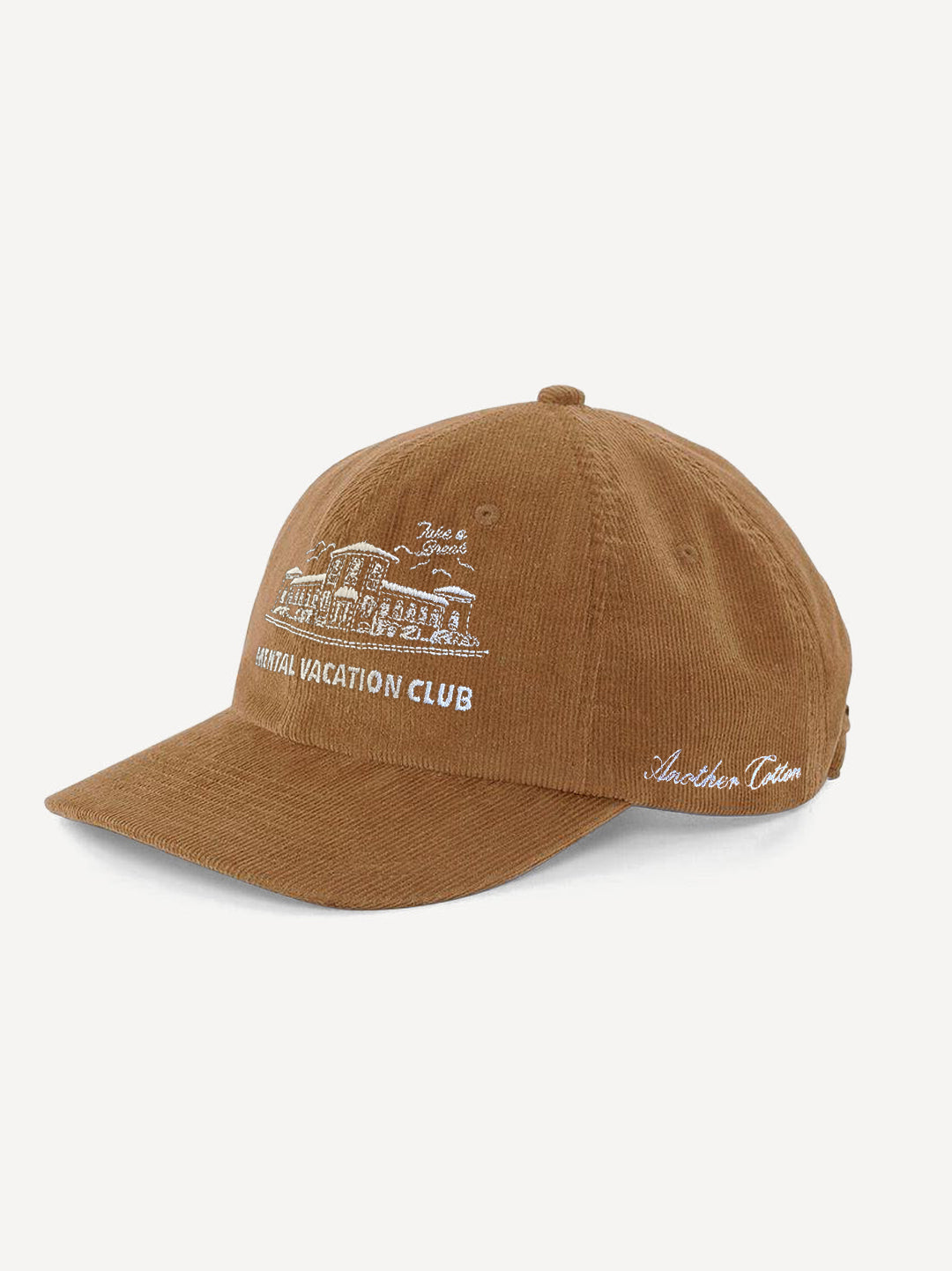 Mental Vacation Club Cord Cap – Caramel
