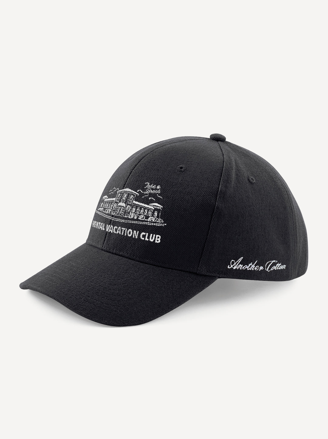 Mental Vacation Club Cap – Black