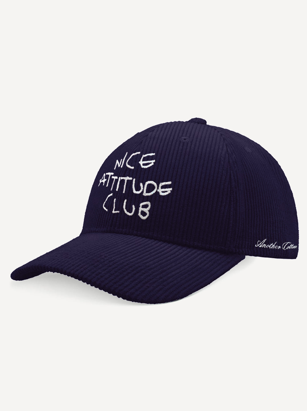 Nice Attitude Cord Cap – Navy