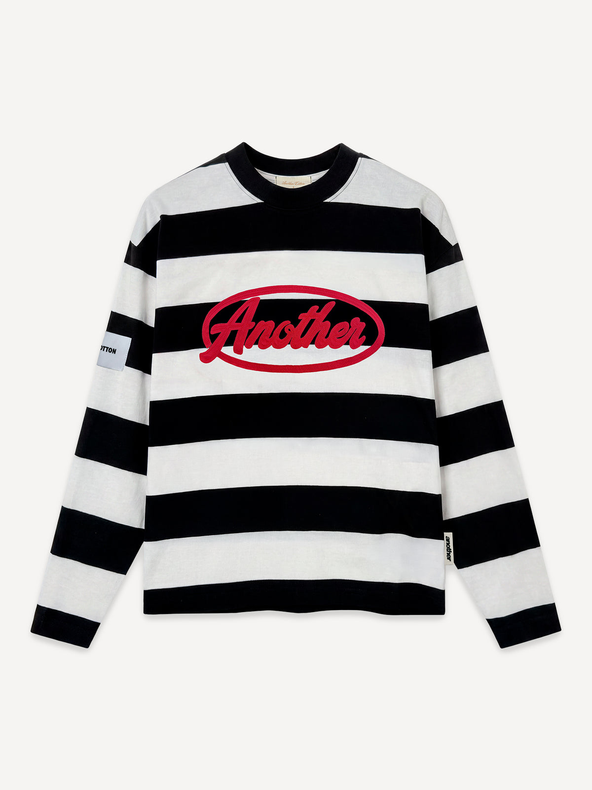 Another Signature Striped Longsleeve – Black White Striped