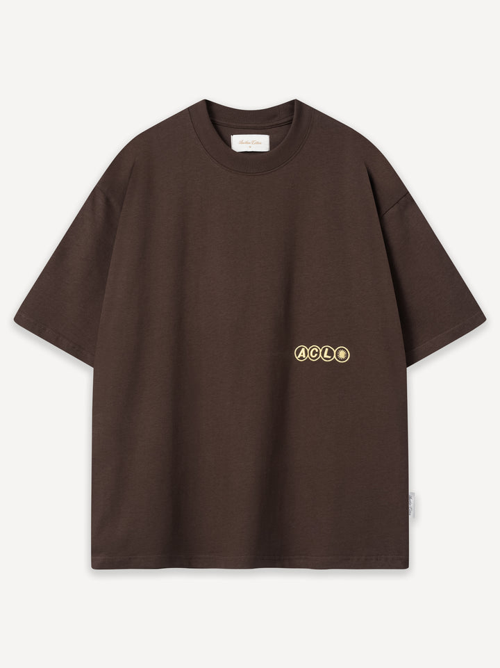 ACL Carrer Del Sol T-Shirt — Chocolate