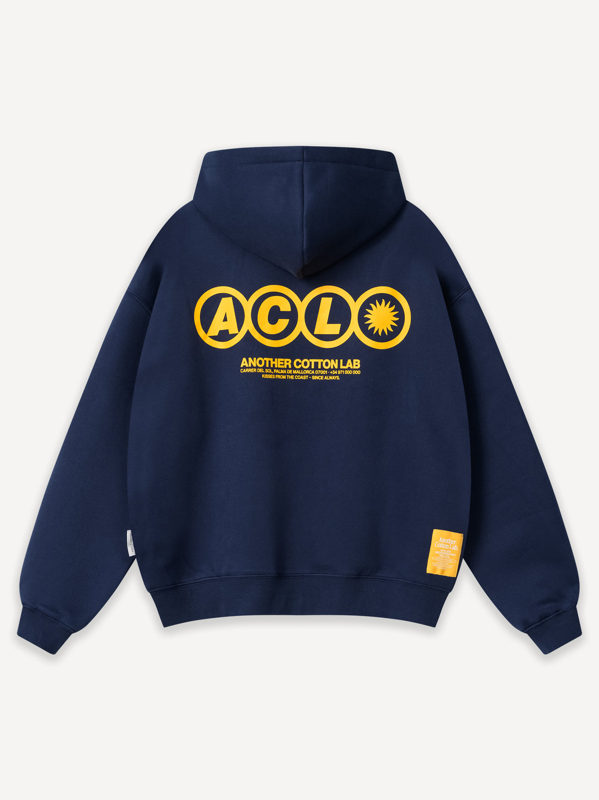 ACL Carrer Del Sol Zip Hoodie – Navy Blue