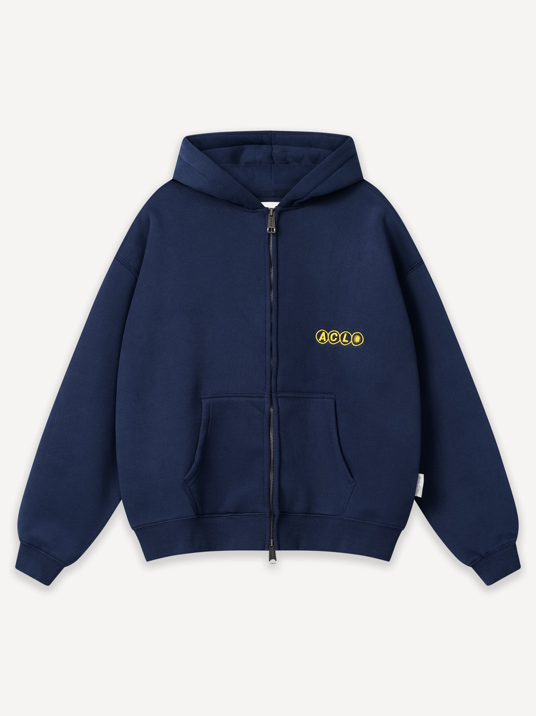 ACL Carrer Del Sol Zip Hoodie — Navy Blue