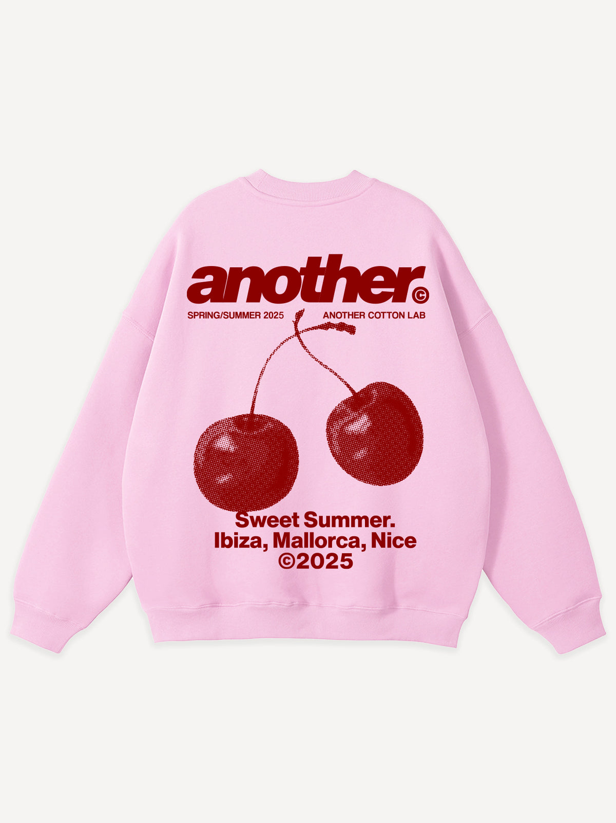 Another Sweet Summer Edition Oversized Sweatshirt – Pink