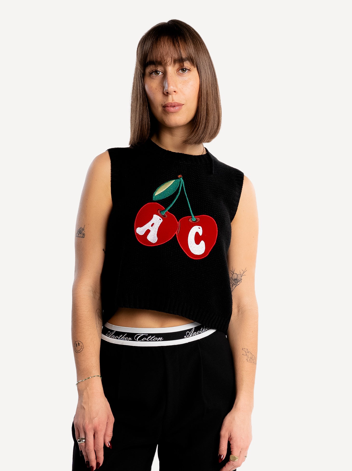 Cherry WMN Knit Vest – AnotherCottonLab