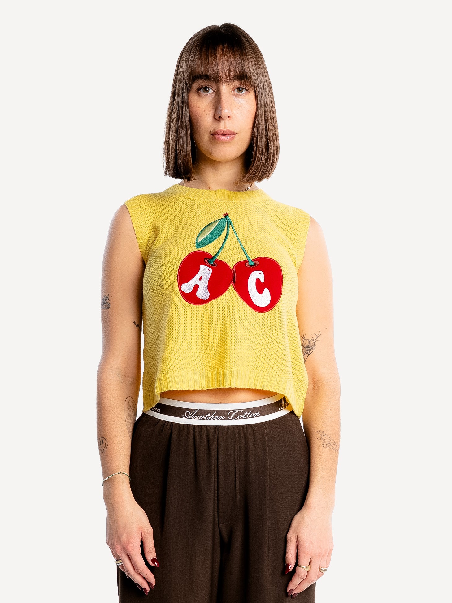 Cherry WMN Knit Vest – AnotherCottonLab