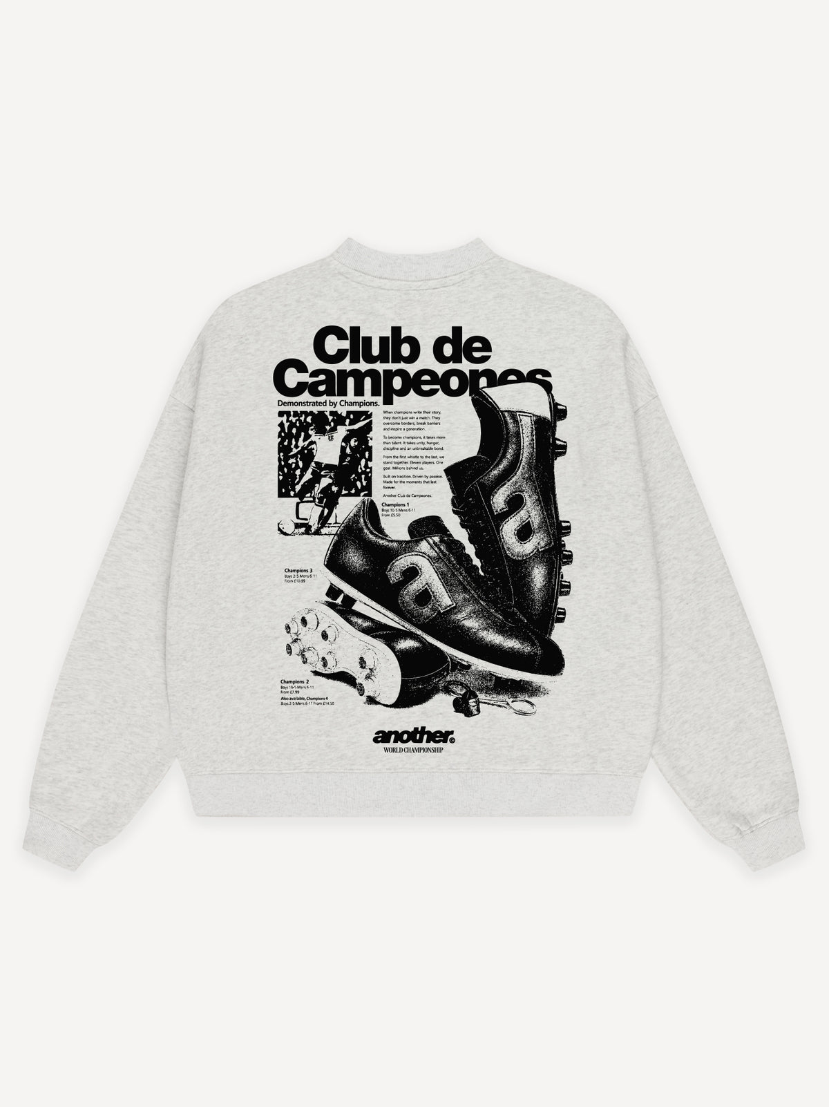 Club de Campeones Sweatshirt – Ash Grey