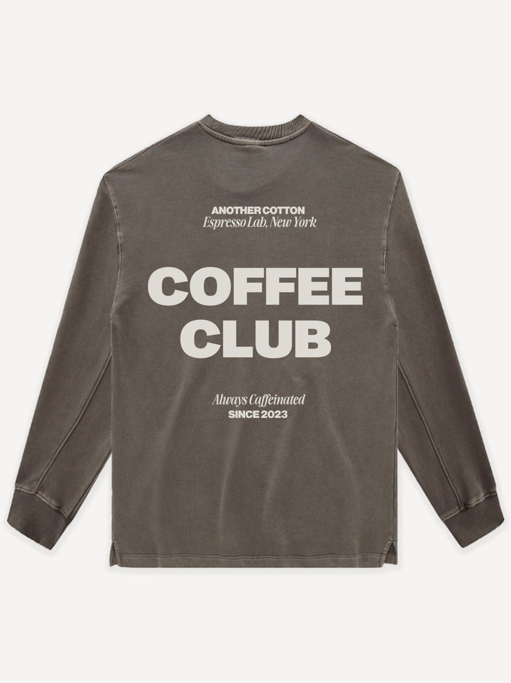 Coffee Club Washed Sweatshirt