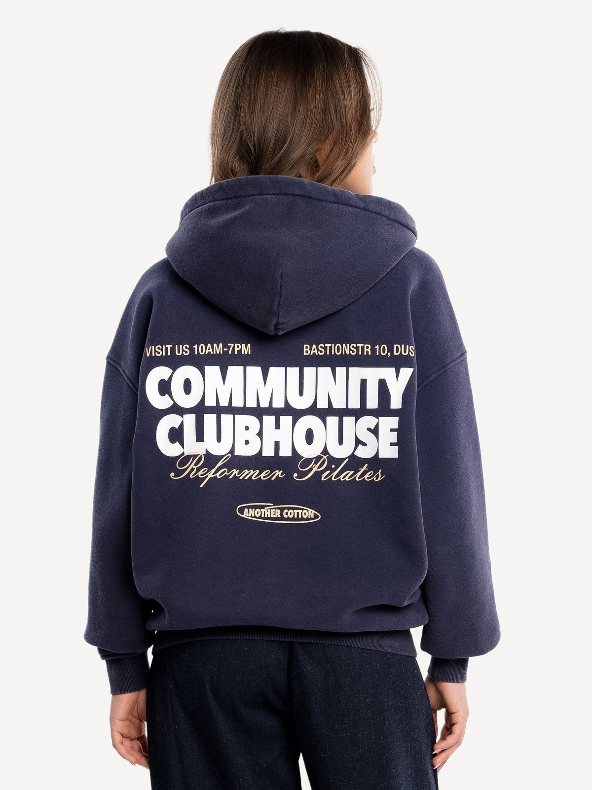 Community Clubhouse Washed Zip-Hoodie – Washed Blue