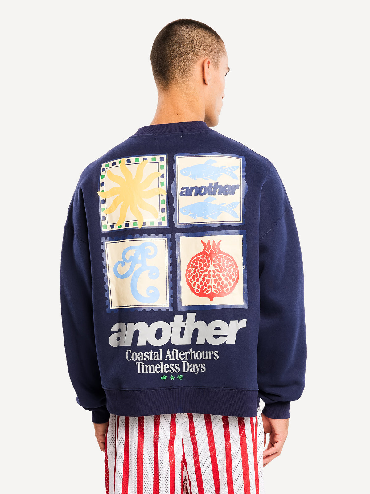 Coastal Afterhours Sweatshirt – Navy Blue