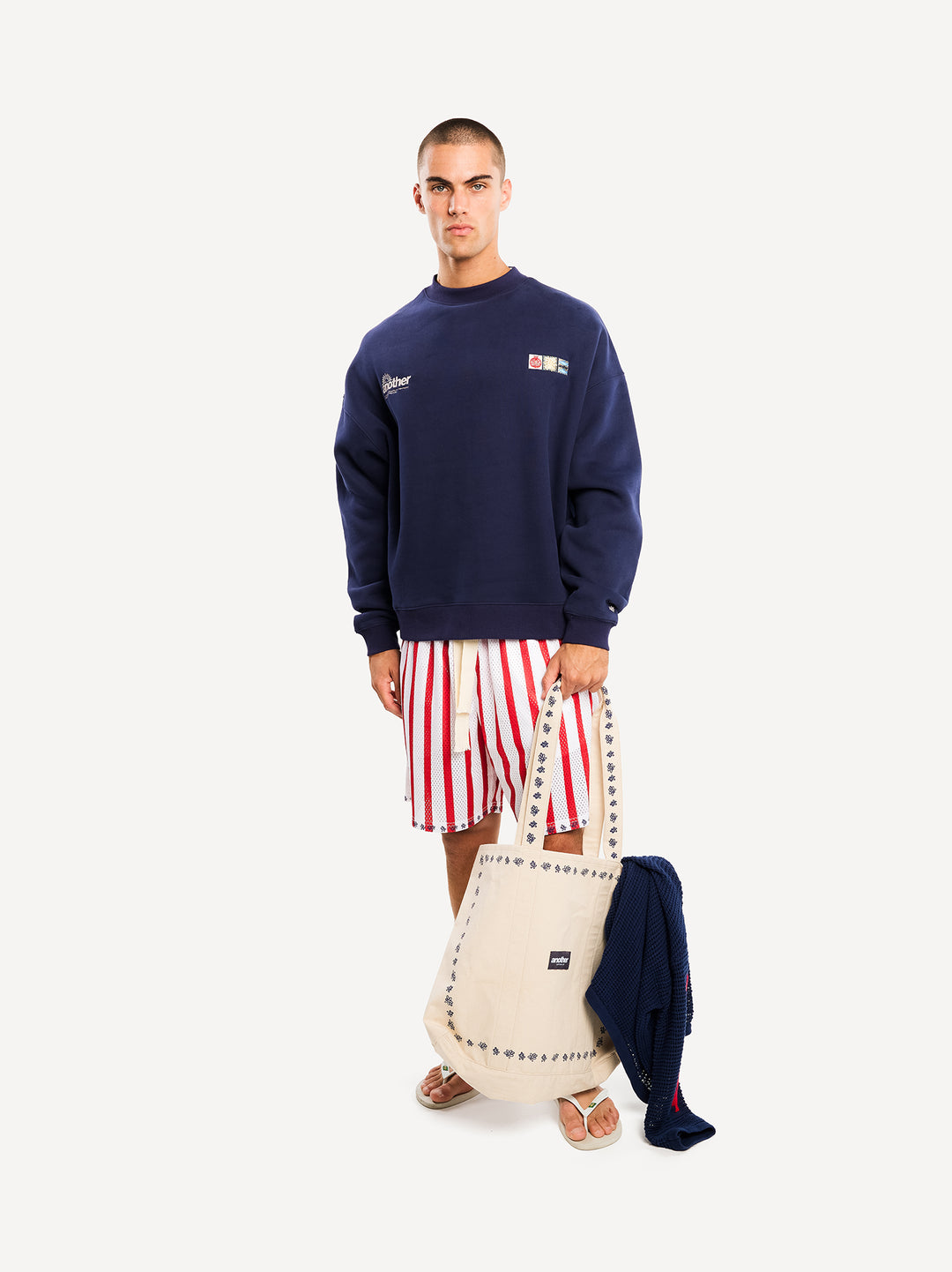 Coastal Afterhours Sweatshirt — Navy Blue