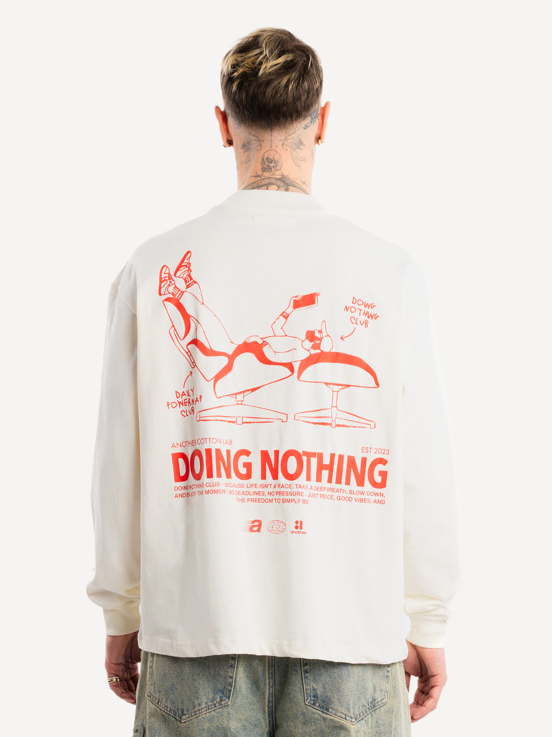 Doing Nothing Boxy Longsleeve