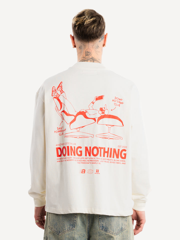 Doing Nothing Boxy Longsleeve
