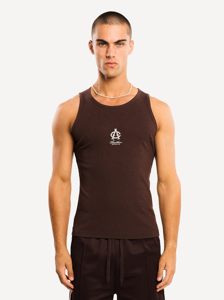 Crest Ripped Tanktop — Butter Yellow
