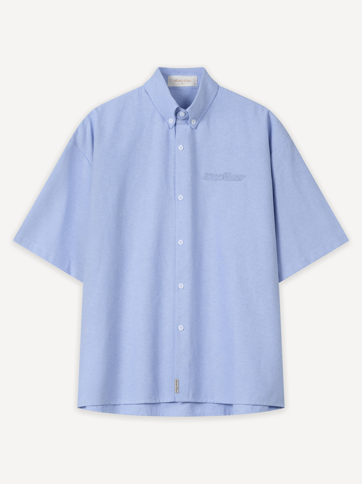 Another Short Sleeve Logo Shirt – Sky Blue