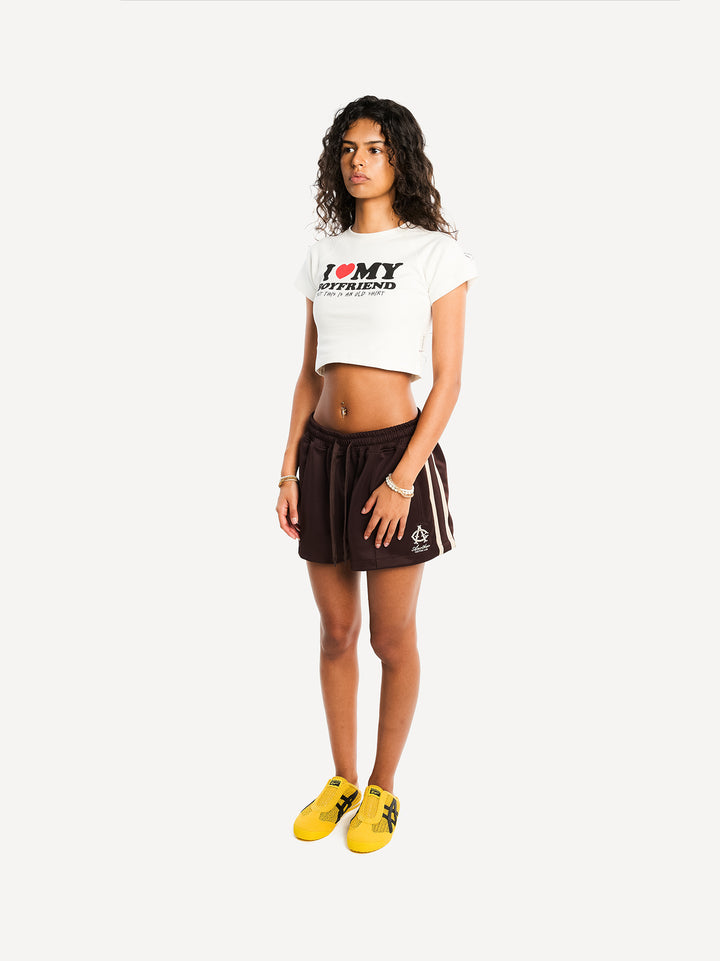 WMN Everyday Track Shorts — Green