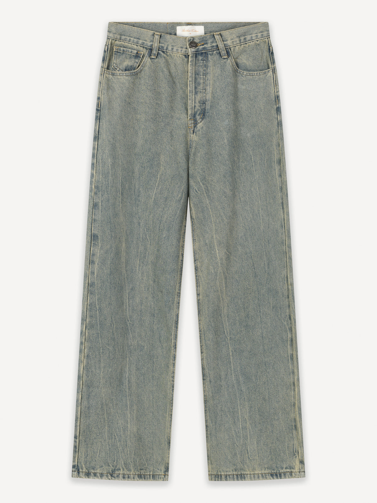 Everyday Wide Fit Jeans – Washed Blue