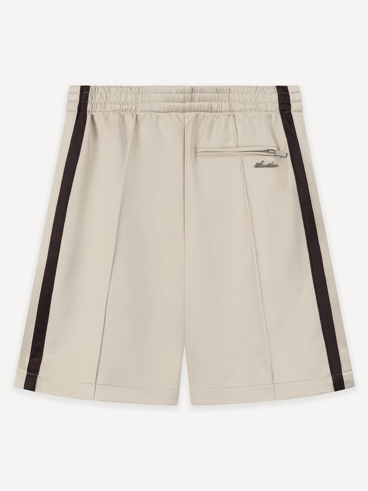Everyday Wide-Fit Track Shorts — Sand