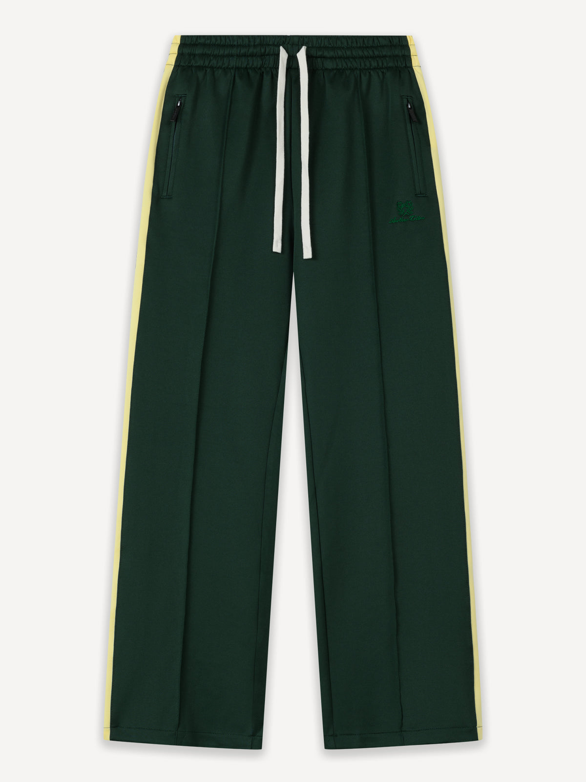 Everyday Wide Fit Track Pant – Bottle Green