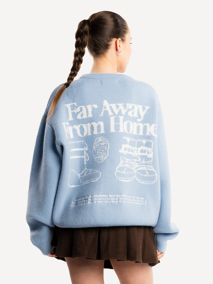 Far Away From Home Knit Sweater