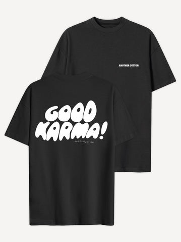 Good Karma T-Shirt - Oversize / S / Schwarz