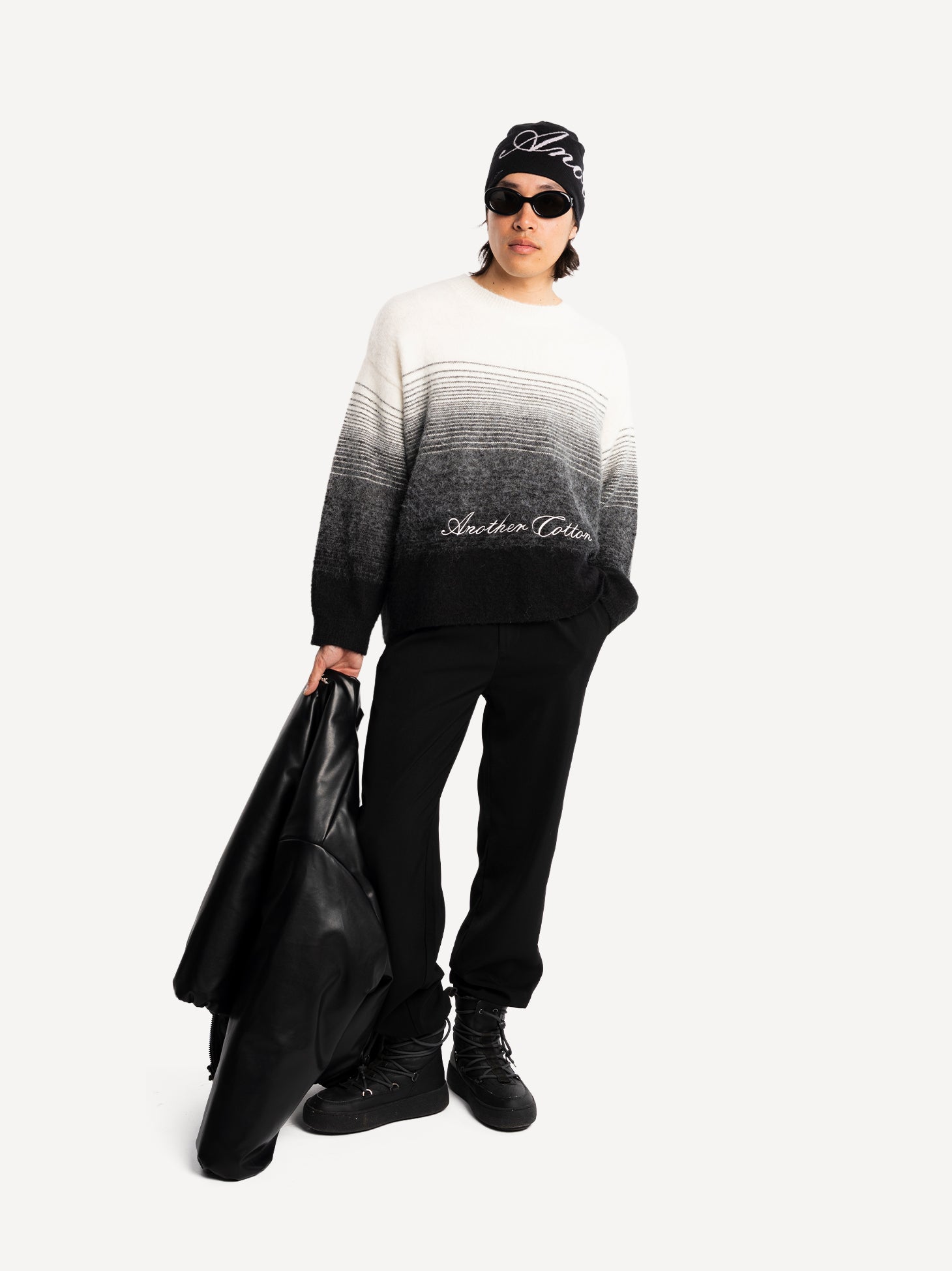 Gradient Knit Sweater – AnotherCottonLab Gradient Knit Sweater – AnotherCottonLab