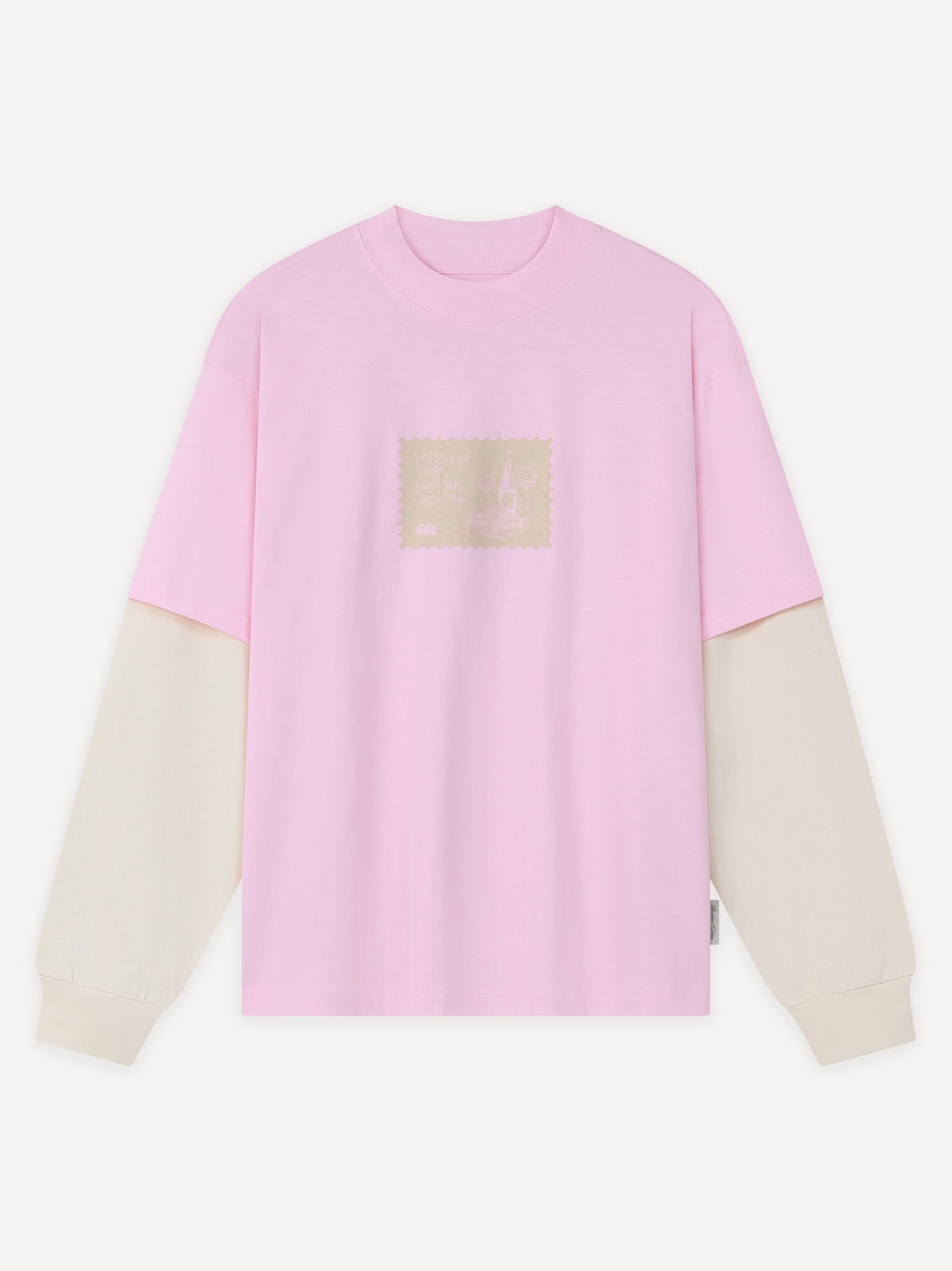 Greeting Double Layer Longsleeve – Pink