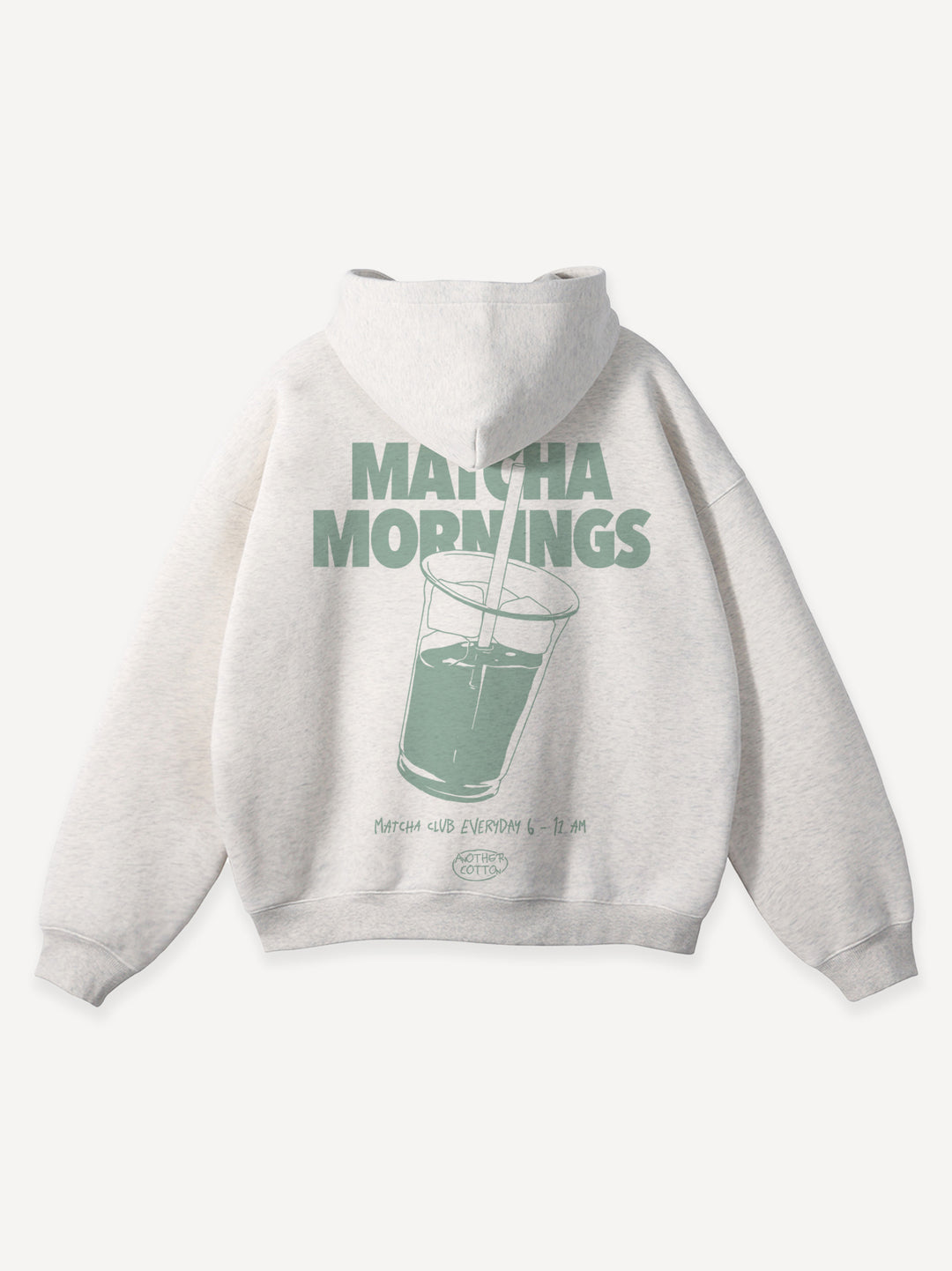 Matcha Mornings Oversized Hoodie